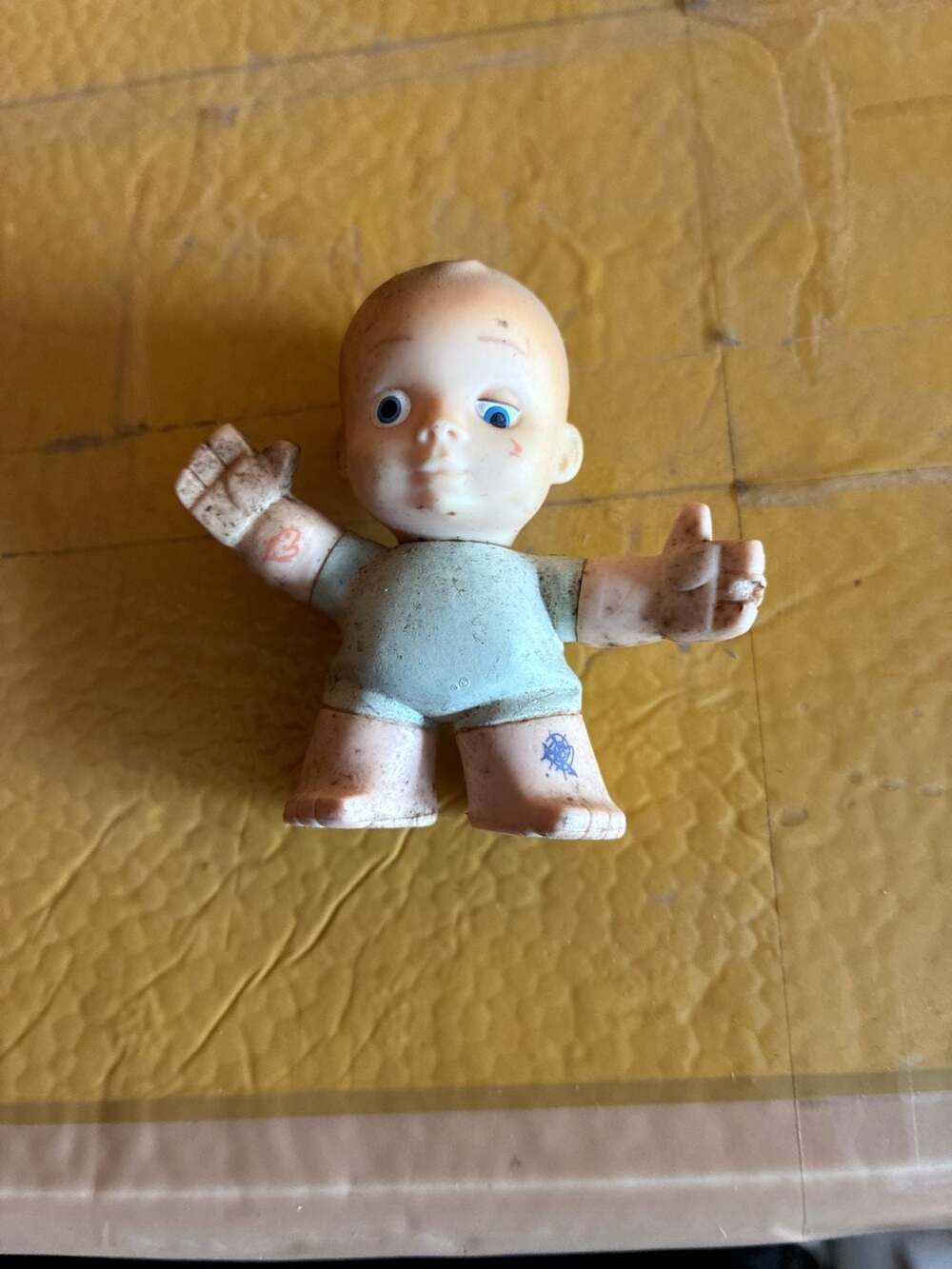 Vintage Mattel Arco Magic Nursery Small Size Surprise Mini Baby Figure